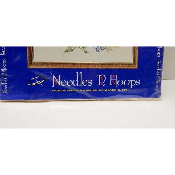 Needles 'n Hoops Stamped Cross Stitch Invitation Sampler #283 Sealed - Picture 2 of 8